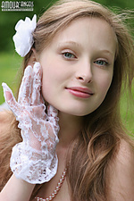 Aristocratic pics teen outdoors