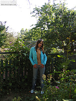 Russian beautiful babes amour angels in blue coatee