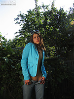 Russian beautiful babes amour angels in blue coatee