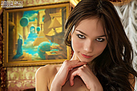 Skinny erotic ladies posing