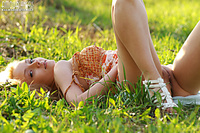 Russian teen hegre blonde shows nude russian bride outdoors