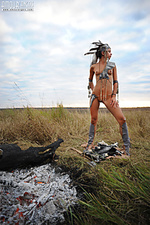 Wild girls naked romantic beauty