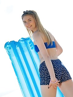 Her lovely teen twat looks even more beautiful with the hot sun shining on it and she enjoys showing it off in the process. Her lovely teen twat looks even more beautiful with the hot sun shining on it and she enjoys showing it off in the process.